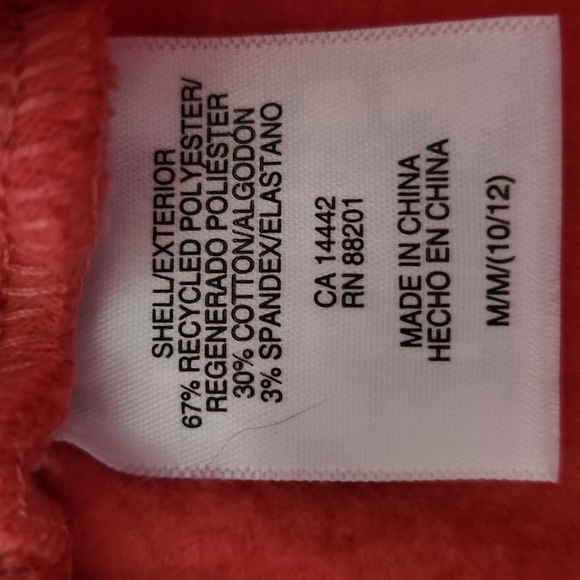 Mondetta Pink and Green Sweatpants Joggers Soft Fleece Size Girls 10/12 - Picture 4 of 9